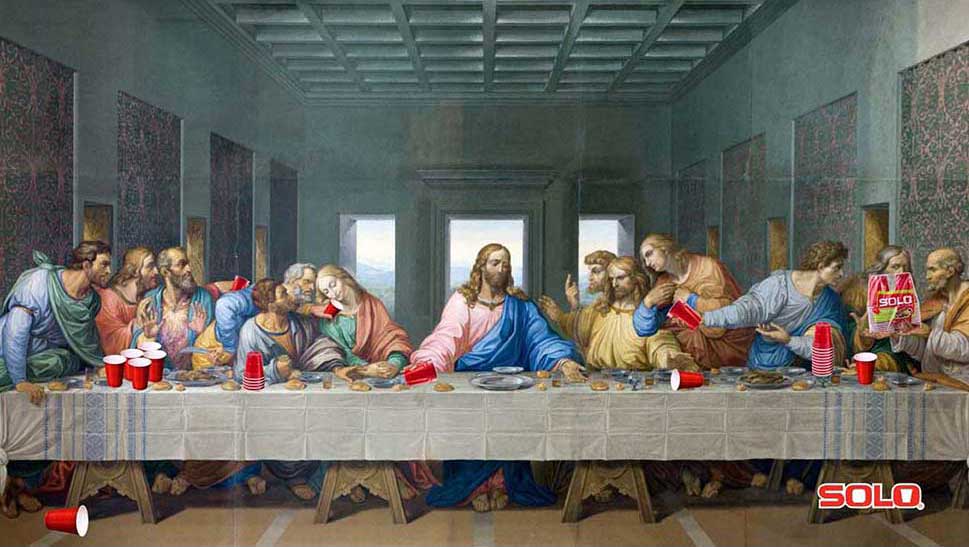 Last Supper Solo Cup